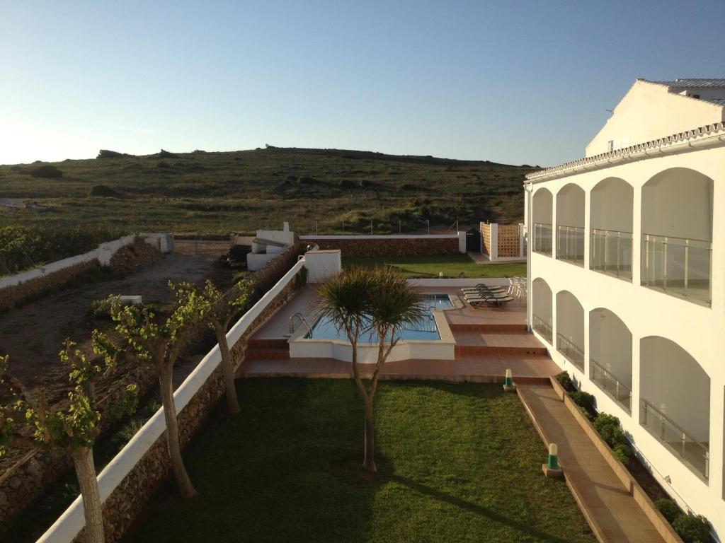 Hostal La Palma Fornells  Bagian luar foto