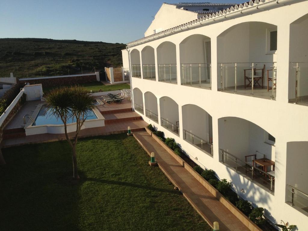 Hostal La Palma Fornells  Bagian luar foto